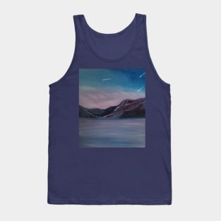 wish upon a star oil painting by Tabitha Kremesec Tank Top